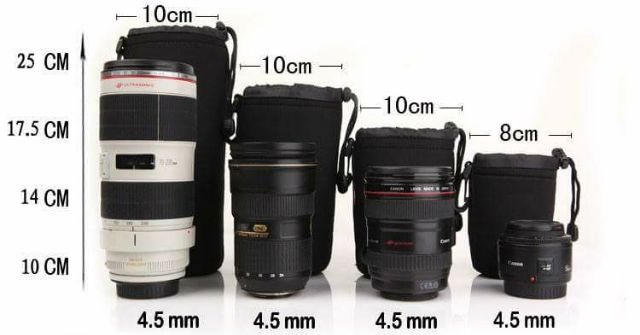 LENS CASE MATIN - TÚI CHỐNG SỐC LENS