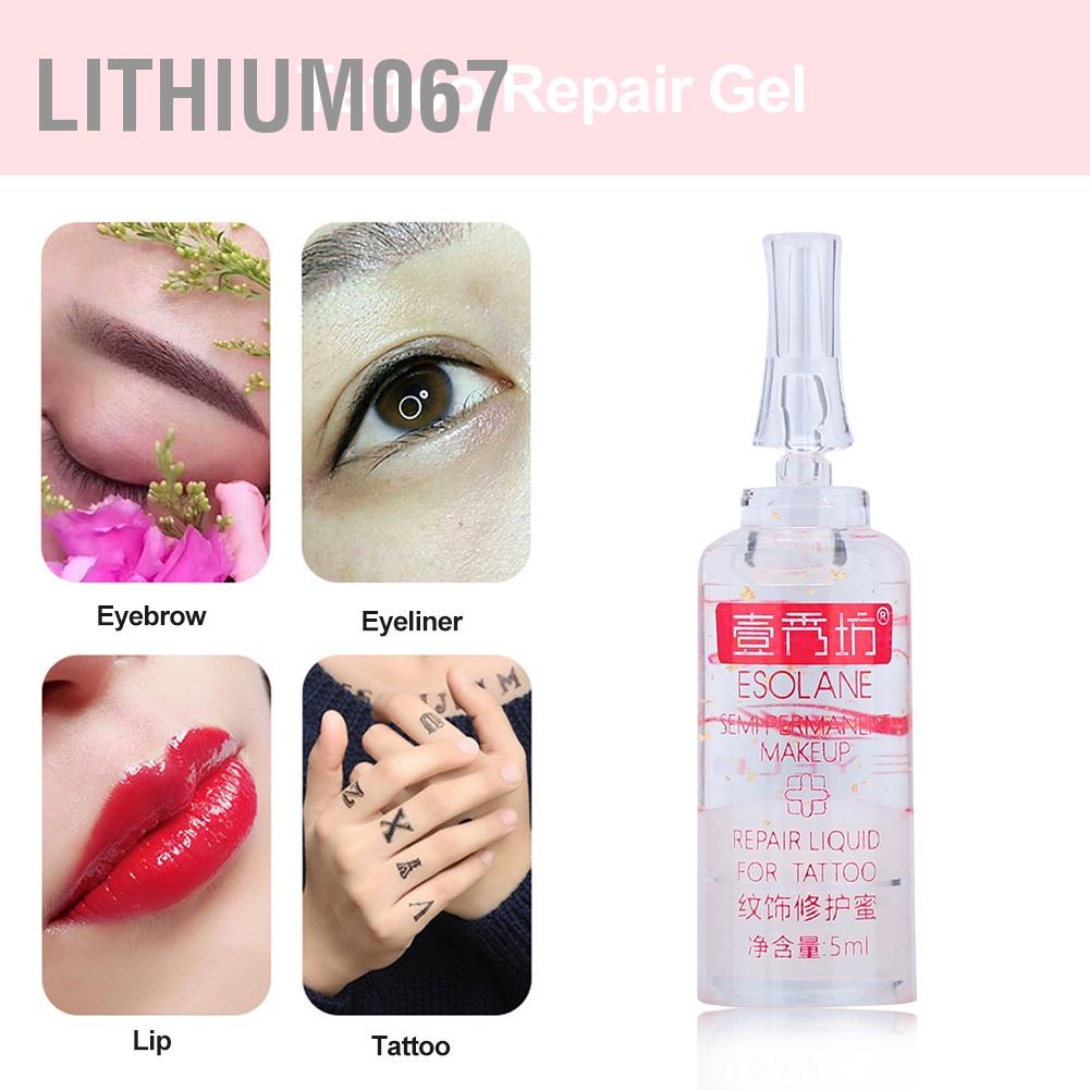 Gel phục hồi chăm sóc da dạng lỏng chống sẹo vết thâm sau xăm cho lông mày lông mi 5ml