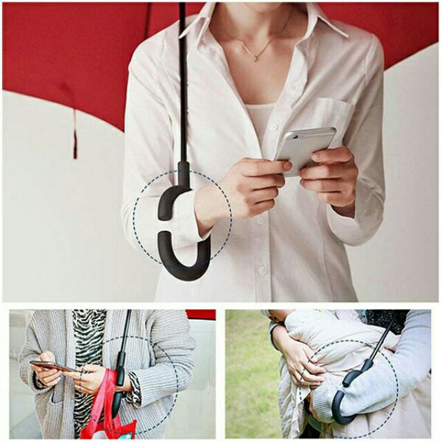 Ô Dù Mở Ngược Kazbrella Độc Đáo, Dù Mở Ngược Tiện Dụng Khi Ra Vào Ô Tô