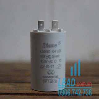 Tụ điện Dianz CBB60 6uF/450VAC