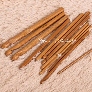 Bộ kim móc cán trúc 12 cây