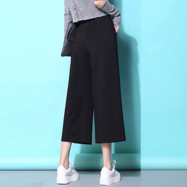 Quần sớ lỡ ♥️Freeship♥️ Quần sớ lỡ ống rộng Tuyết Mưa