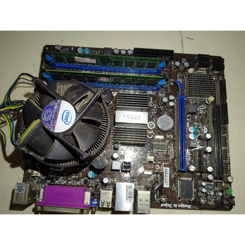 Main G41 MSI + E6700 + Ram 4g DDR2 cũ full tính năng (có thể lắp ram ddr3)