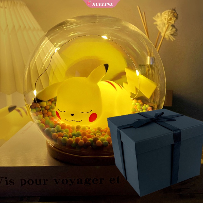 Đèn Ngủ Trang Trí Phòng Trẻ Em Hình Pokemon Pikachu Dễ Thương