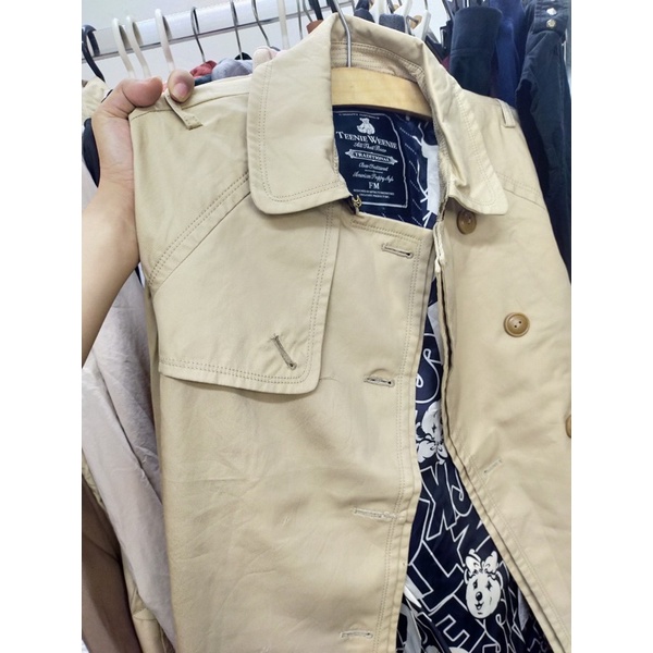 Áo khoác mangto nữ teenie weenie xuất dư