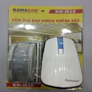 [GIÁ HỦY DIỆT] Chuông Báo Khách Không Dây Cảm Ứng Hồng Ngoại KAWASAN Kw-i618A