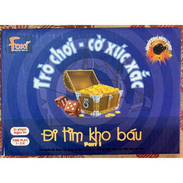 Board game Đi Tìm Kho Báu - Phần 1