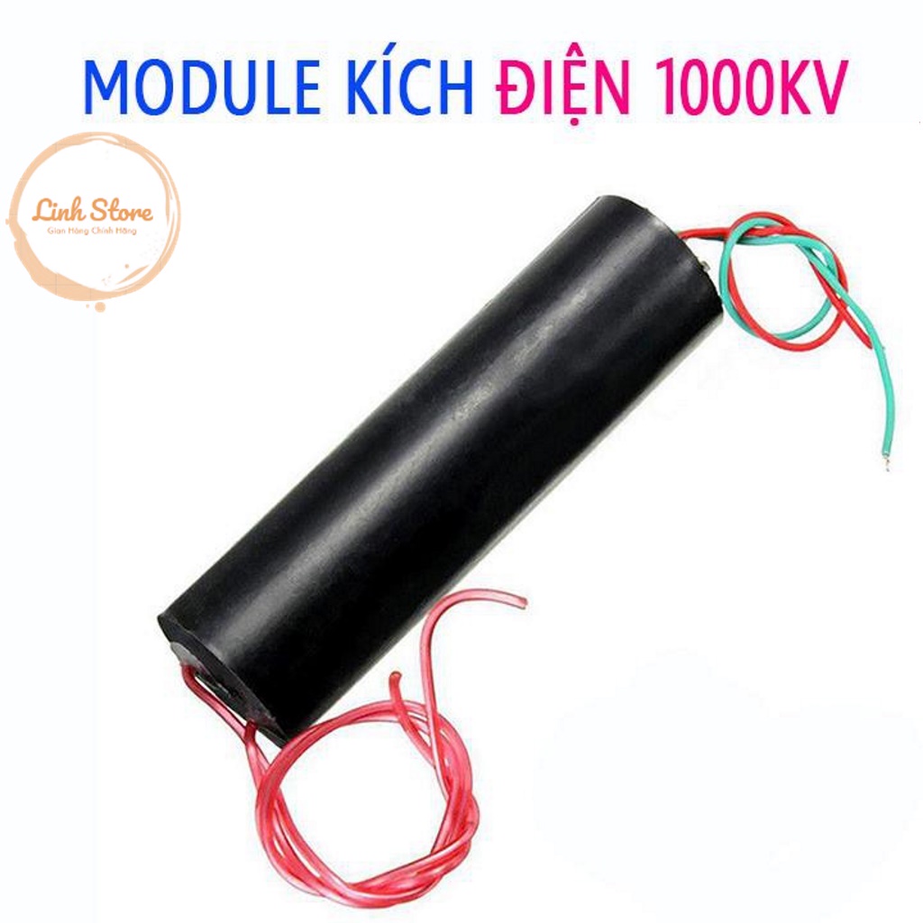 Module Tăng Áp Kích Điện 1000KV 3.7-6V, Mạch Đánh Lử.a Cao Áp 1000KV