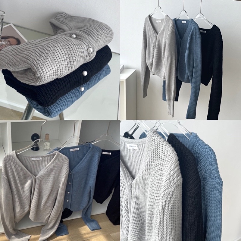 Áo len croptop bestseller