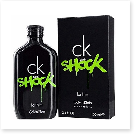 [Mã giảm giá] Nước hoa Calvin Klein One Shock for him_ Eau De Toilette 100ml