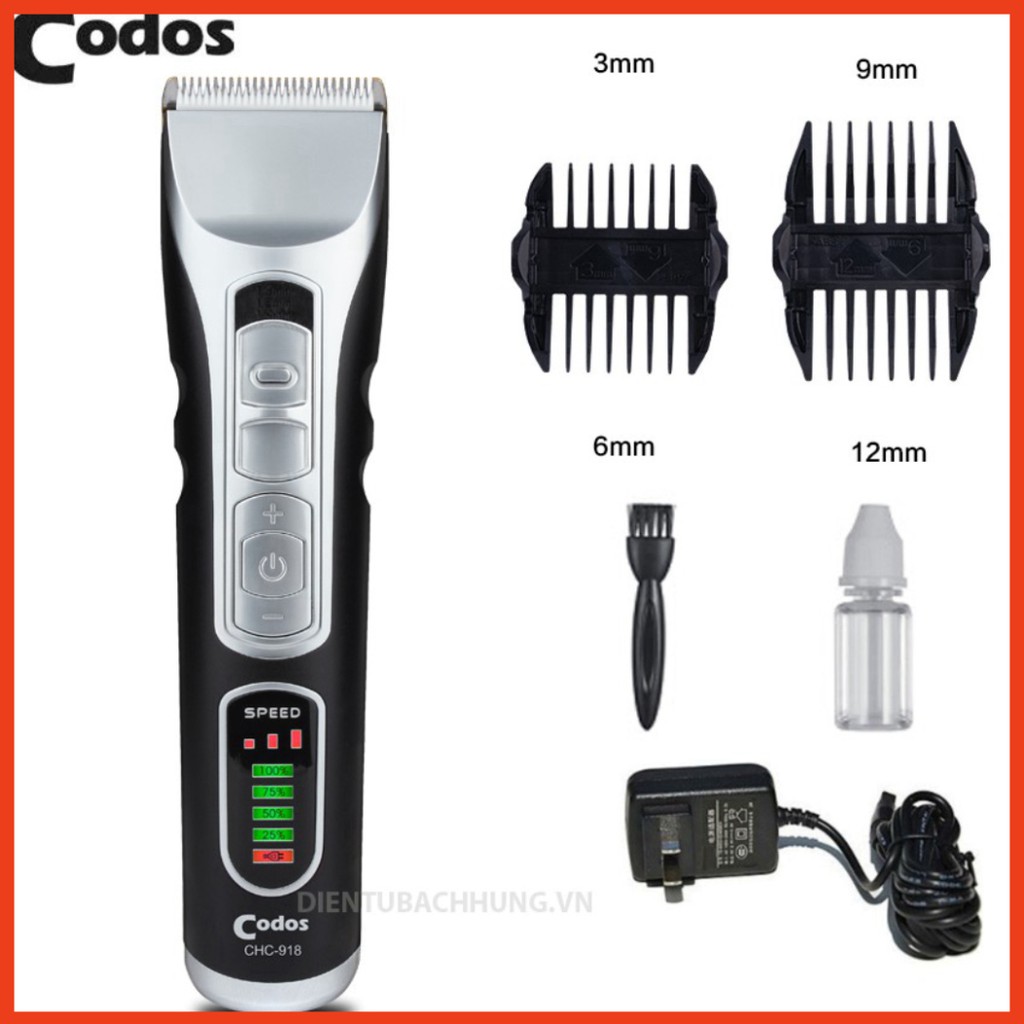 Tông đơ cắt tóc Codos CHC-918