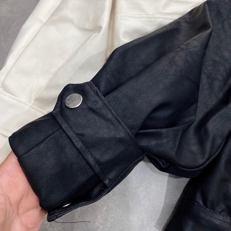 Áo Khoác Da 2 Lớp Cá Tính Có Ảnh Thật Kèm Video | BigBuy360 - bigbuy360.vn