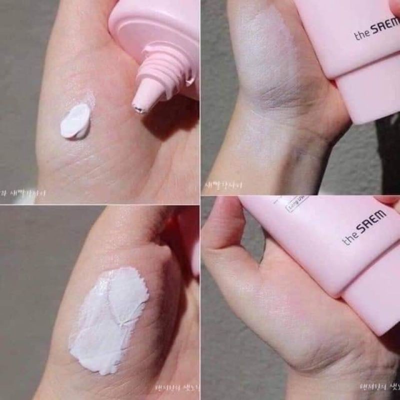 kem chống nắng nâng tông hàn quốc Spf 50+ pink sun