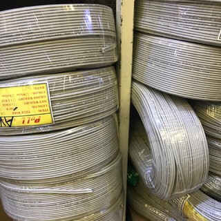 Dây tín hiệu av đôi (2 lõi 2 mát) mã:av-1 sẵn 2 màu