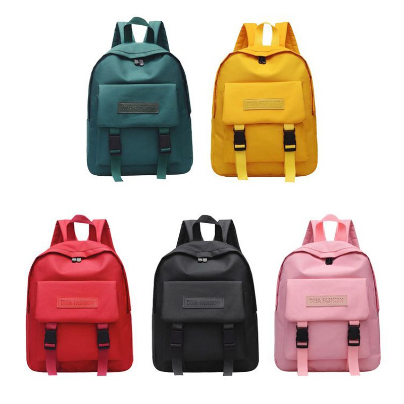 Balo dù 2 dải siêu cute không thấm nước phong cách Hàn Quốc-TXN89 CA2