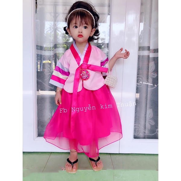 Váy hanbook cho bé gái 7-28kg