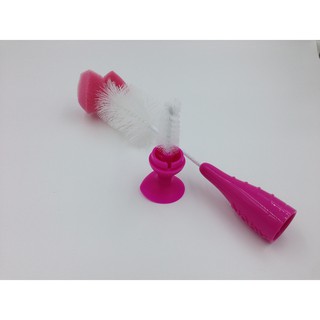 Cọ bình sữa, núm ty Nuby có đế dính