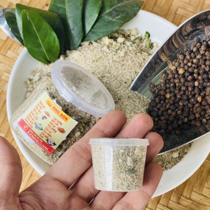 Muối Tiêu ÔNG BỐN - Muối Tiêu Lá Chanh