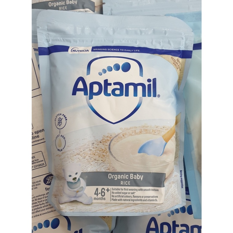 [ BỘT ĂN DẶM CAO CẤP Full Bill ] Aptamil Anh dành cho bé từ 4,6,7 Tháng 200,125g