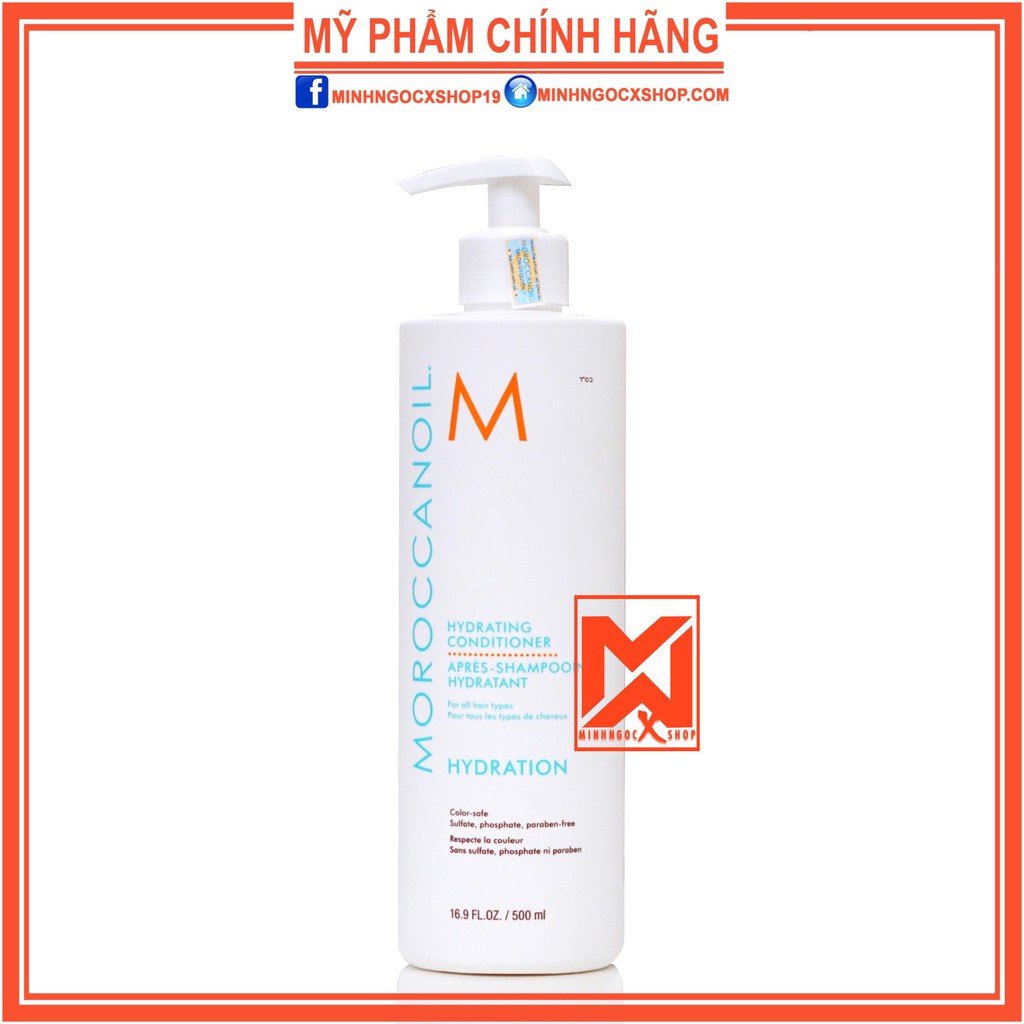 MOROCCANOIL DẦU XẢ DƯỠNG ẨM MOROCCANOIL HYDRATION 500ML CHÍNH HÃNG