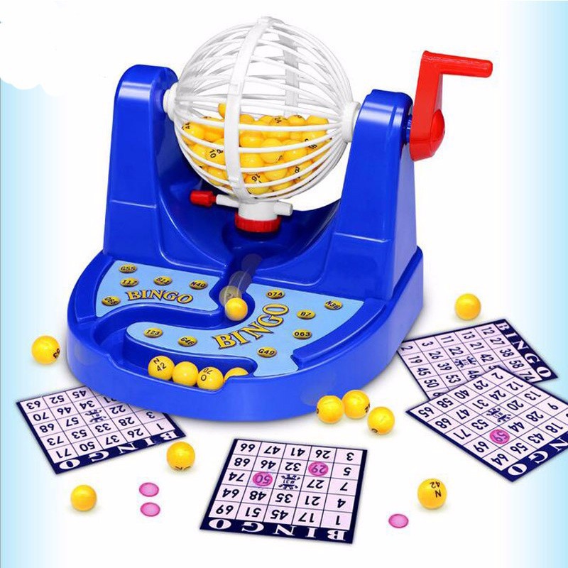 Trò chơi bingo- lô tô có lồng quay