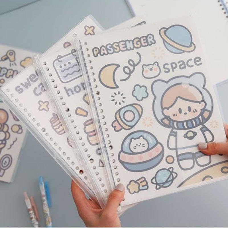 ⭐ iLado ⭐  telado sổ tay tài khoản tay sáng tạo dễ thương vở kẻ ngang sổ ghi chép notebook binder a5 sổ ghi chép sổ tay ghi chép vở lò xo kẻ ngang sổ lò xo kẻ ngang marker học văn phòng phẩm sổ ghi chú sticker sổ ghi chú mini tập vở