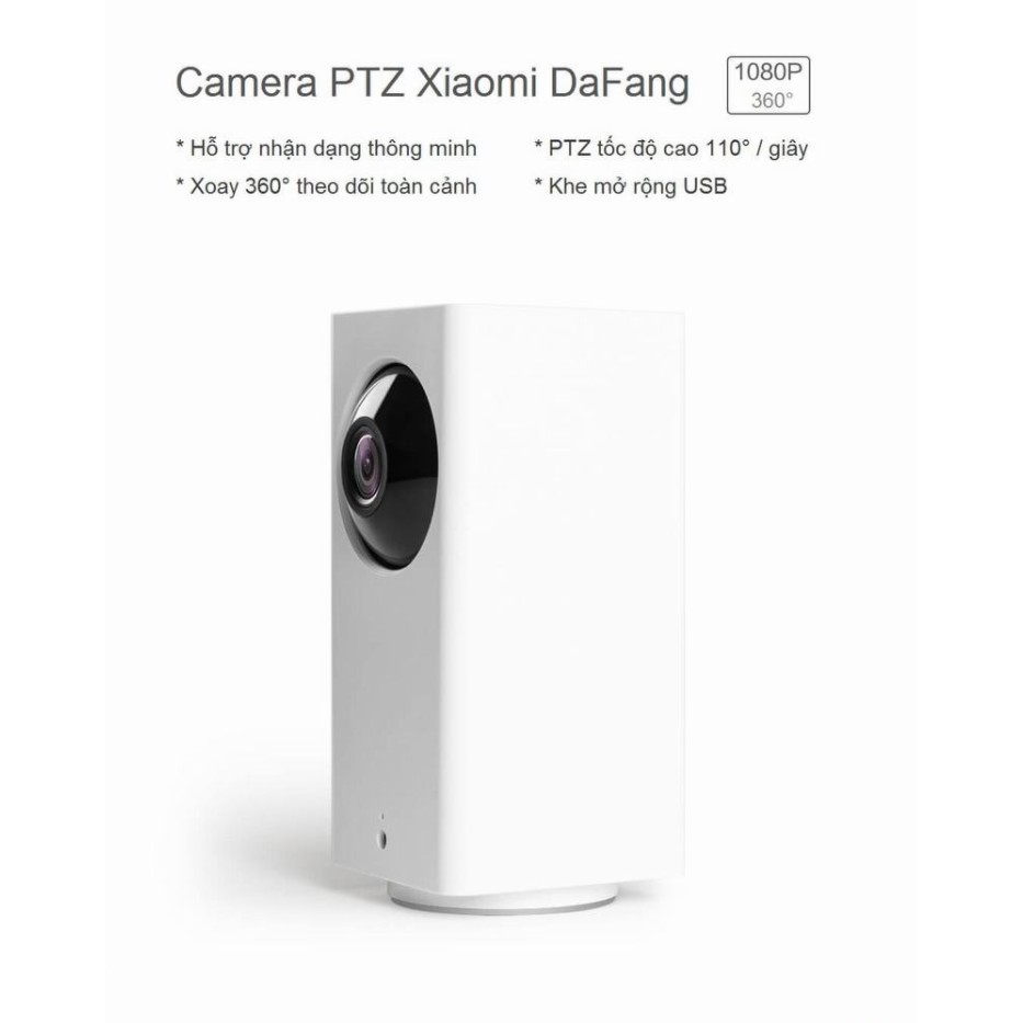 Camera quan sát Xiaomi Dafang Square IP - Hàng chính hãng - Bảo hành 12 tháng