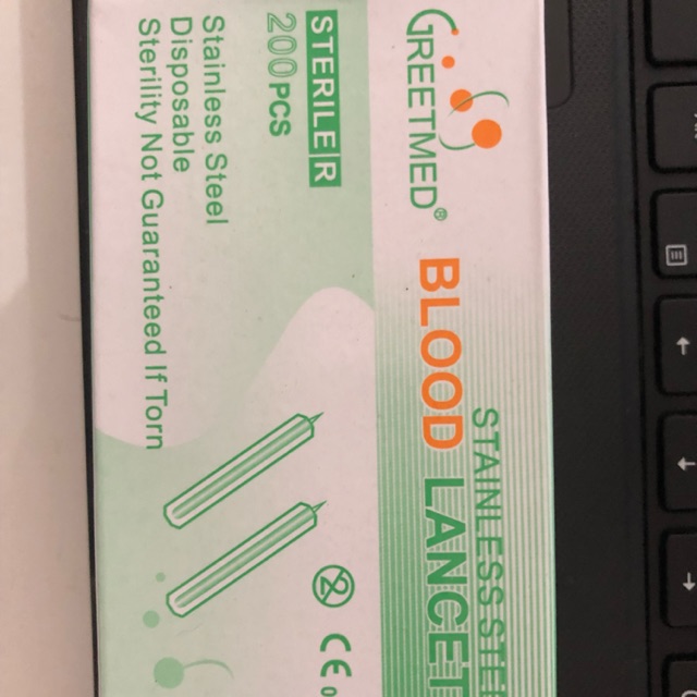 Kim lấy mụn( lancet lấy mụn) hộp / 200 cái