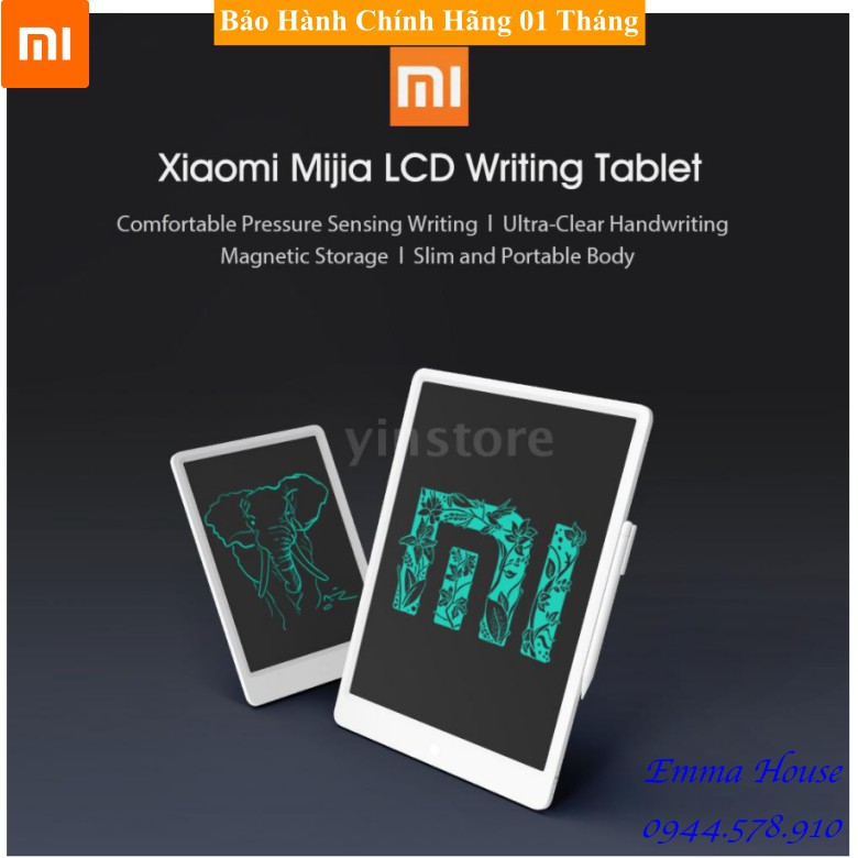 Bảng Cảm Ứng Thông Minh Xiaomi LCD 13.5 Inches - Bảo Hành Chính Hãng 01 Tháng