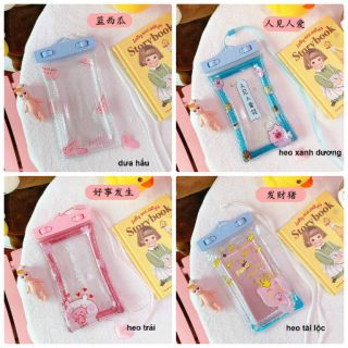 Túi Đựng Điện Thoại Chống Nước - có viền phao kèm dây đeo tiện lợi