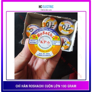 [ HÀNG CHÍNH HÃNG ] Chì hàn ROSHACHI Cuộn lớn 100g