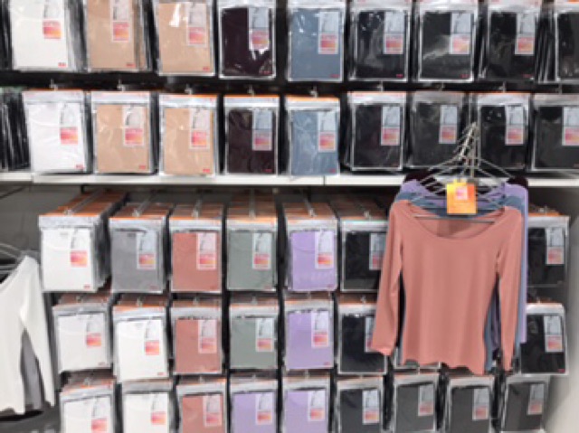 Áo giữ nhiệt cổ tròn UNIQLO