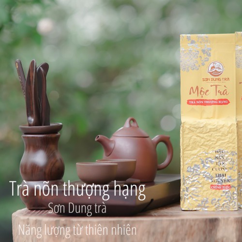 Chè Thái Nguyên | Trà nõn thượng hạng | Mộc trà | Chè Tân Cương Thái Nguyên | Trọng lượng 200g đóng hút chân không