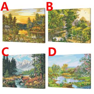 Tranh vải canvas không khung trang trí ( không kèm khung )