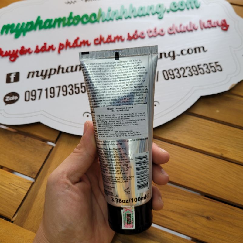 KEM TẠO KIỂU REUZEL GIỮ NẾP TỰ NHIÊN GROOMING CREAM 100ML