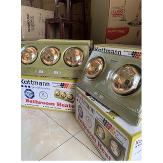 Đèn Sưởi Nhà Tắm Cao Cấp 2 bóng - 3 bóng bảo hành 12 Tháng