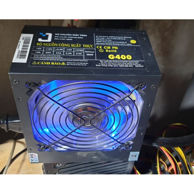 NGUỒN 400W JETEK CÔNG SUẤT THỰC