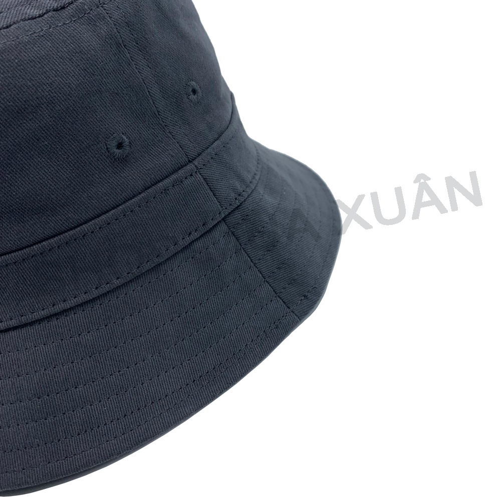 Mũ Unisex nam nữ Calvin Klein Embroidered Monogram Twill Bucket Hat - Dark Grey