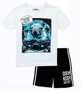 2/ Bộ OshKosh bé trai.
