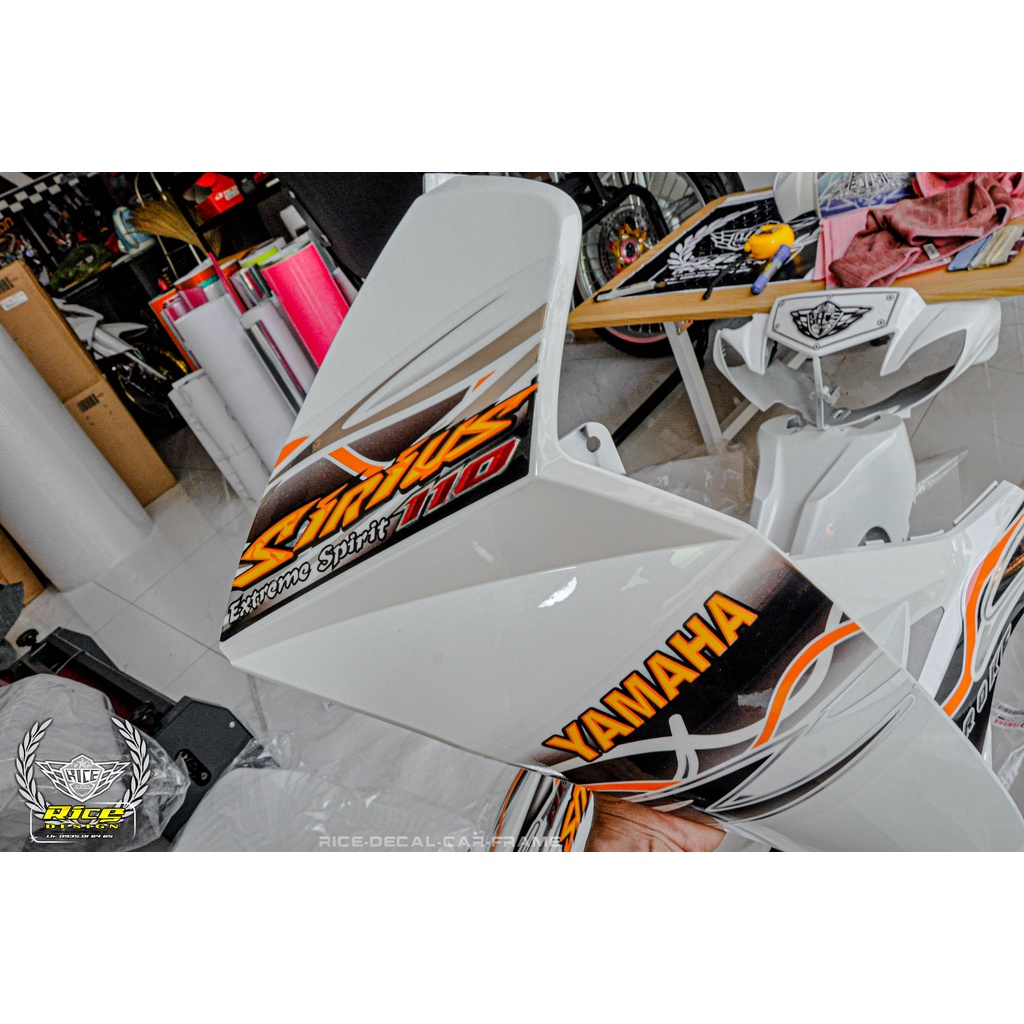 Tem Sirius FULL trắng Mẫu S Thái  Mới