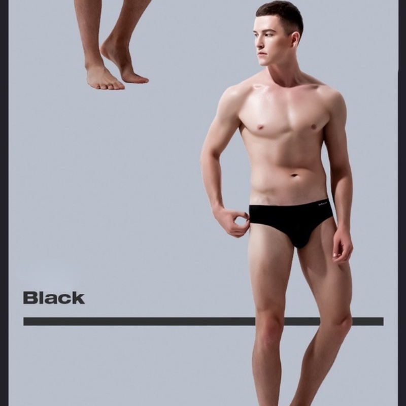 Quần Lót Lụa Lạnh Siêu Mỏng Không Đường May Thoáng Khí Thời Trang Mùa Hè Cho Nam Mb324