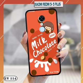 Ốp lưng điện thoại Xiaomi Redmi 5/ 5 Plus - lưng nhám viền dẻo