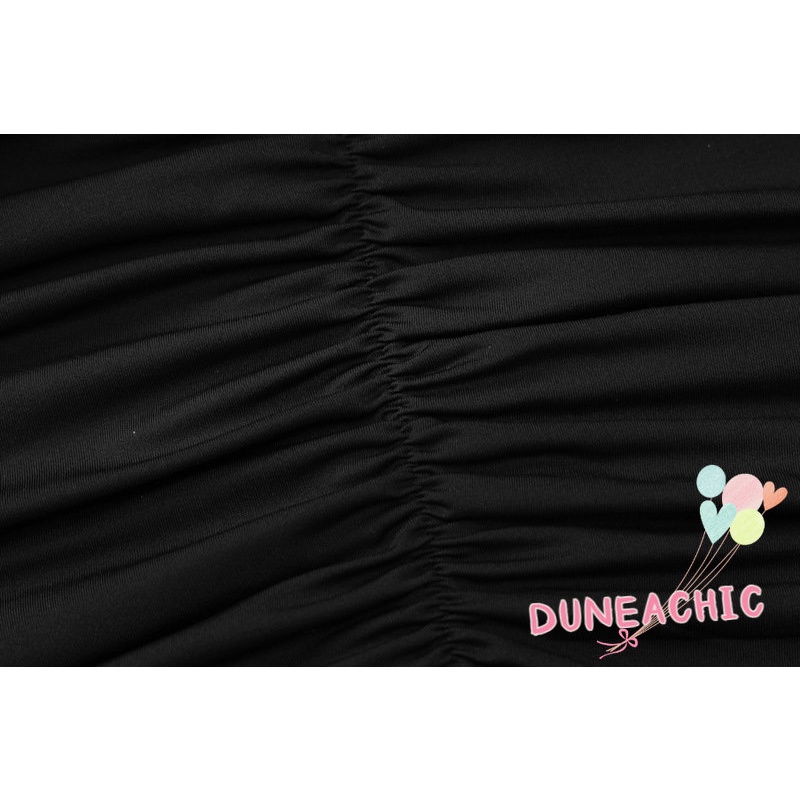 DUNEA Đầm khoét cổ chữ v Hở Lưng Quyến Rũ Thời Trang Cho Nữ