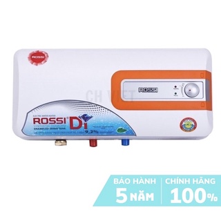 Bình Nóng Lạnh ROSSI R 20L DI Tráng kim Cương Tiết kiệm Điện ( Tặng Kèm Đôi Dây Cấp)