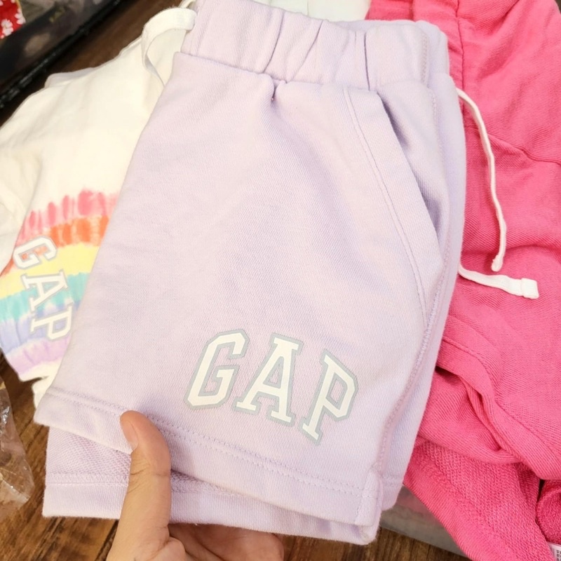 Quần đùi/ Quần short vải Gap size đại 4-16y, hàng xuất dư cho bé gái | BIGBABY SHOP