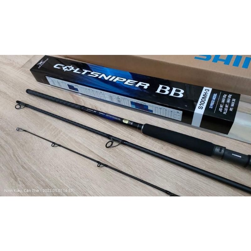 Cần Câu Cá Shimano 2021 Coltsniper BB S100MH-3 - 3.05m - Máy Đứng