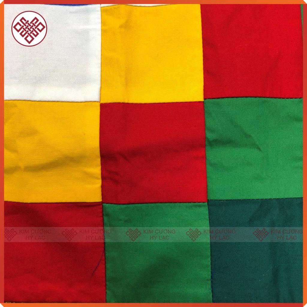 Khăn Trải Bàn Thờ Khăn Trang Trí Bàn Thờ Mật Tông [Kim Cương Hỷ Lạc] Ngũ Sắc