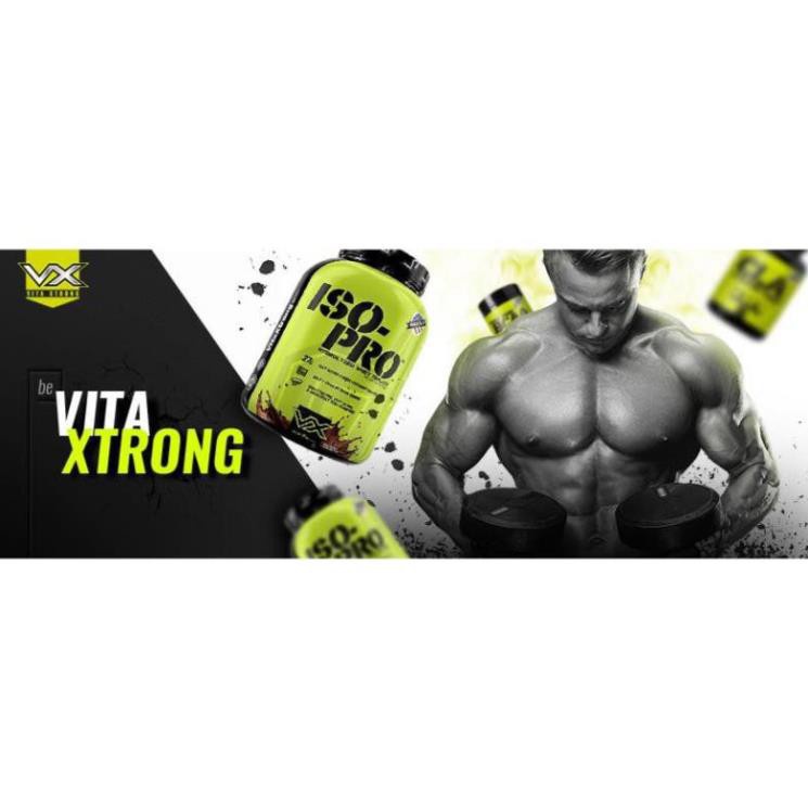 [GIÁ TỐT NHẤT] VITAXTRONG ISO PRO 2LBS | Sữa Tăng Cơ 100% Hydrolyzed Whey Isolate (0.9Kg)