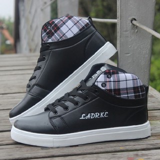 Giày Sneaker Cổ Cao Màu Đen