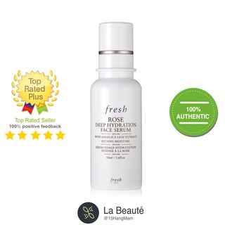 Fresh Rose Deep Hydration Face Serum - Tinh chất hoa hồng giữ ẩm, se khít lỗ chân lông 50ml